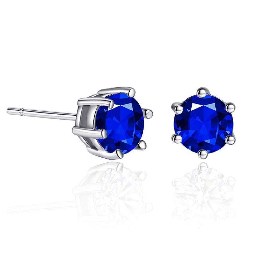 blue earrings GCJ019