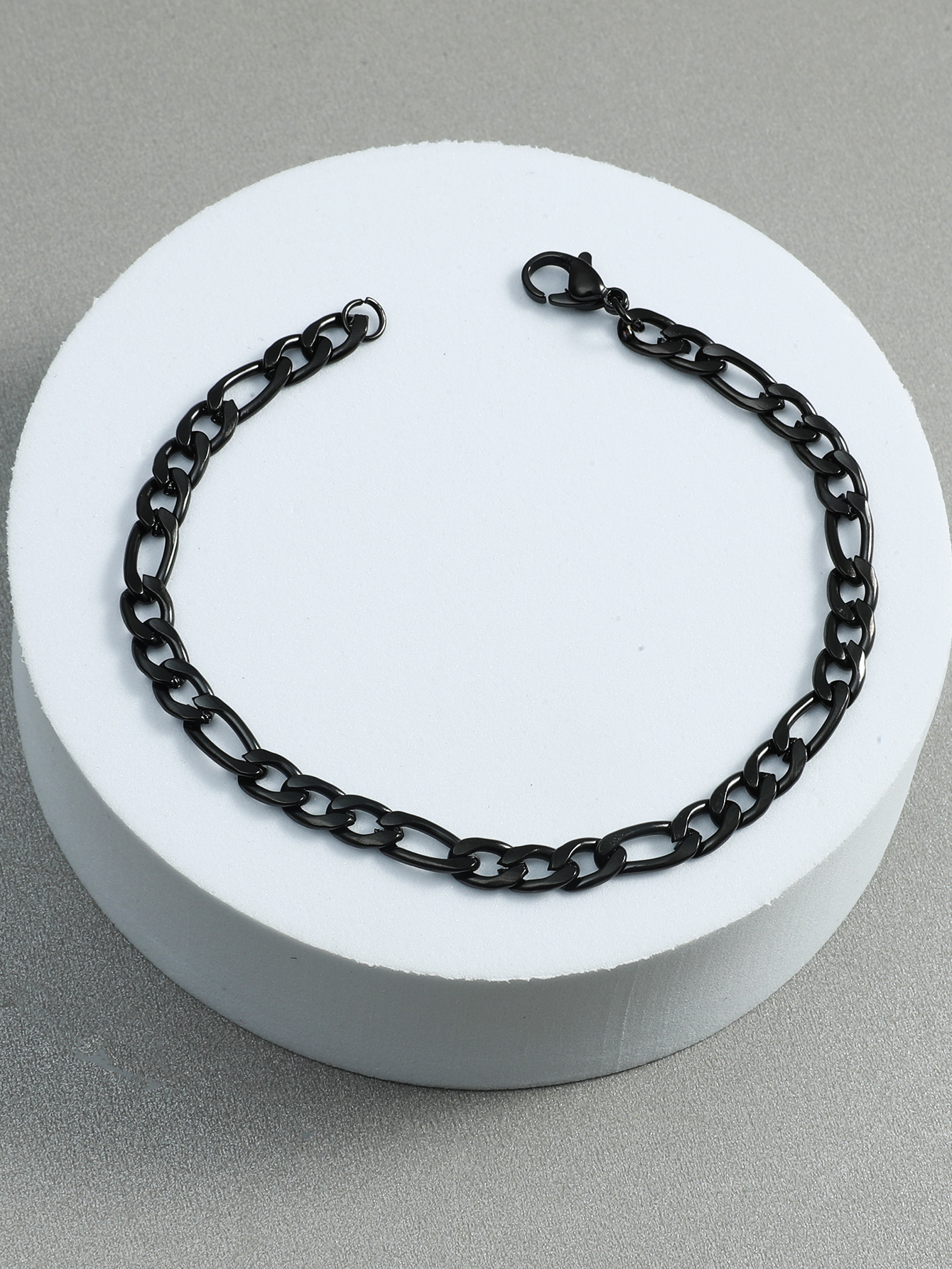GCJ394 Stainless Steel Black Bracelet (1)